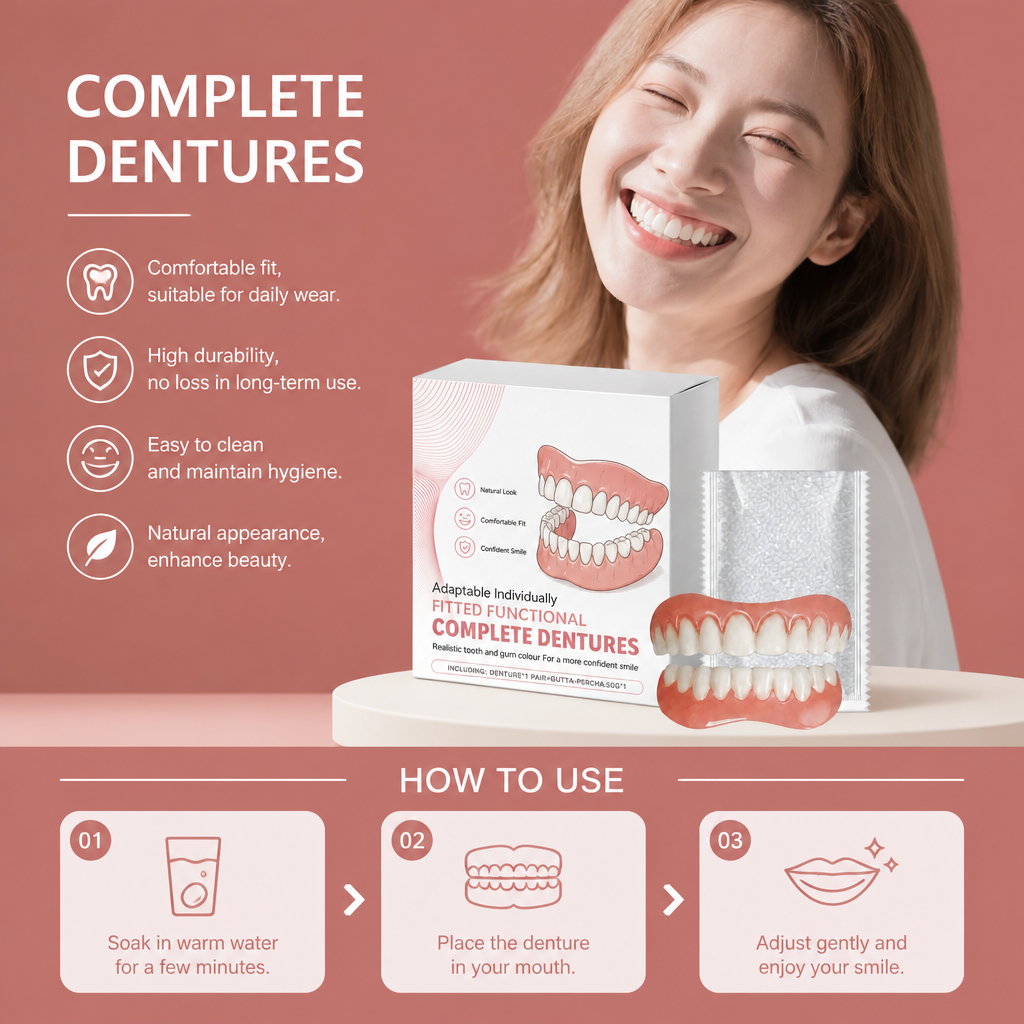 Comfort Fit Dentures – Natural-Looking Smile For Everyday Wear