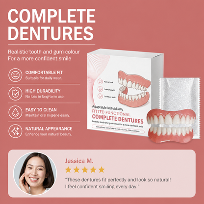 Comfort Fit Dentures – Natural-Looking Smile For Everyday Wear