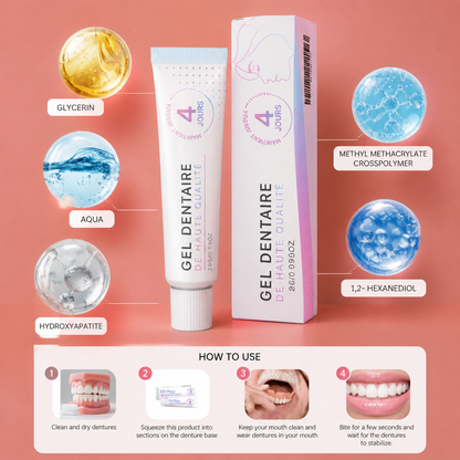 Denture Adhesive Cream – Secure Hold For Comfortable Daily Wear