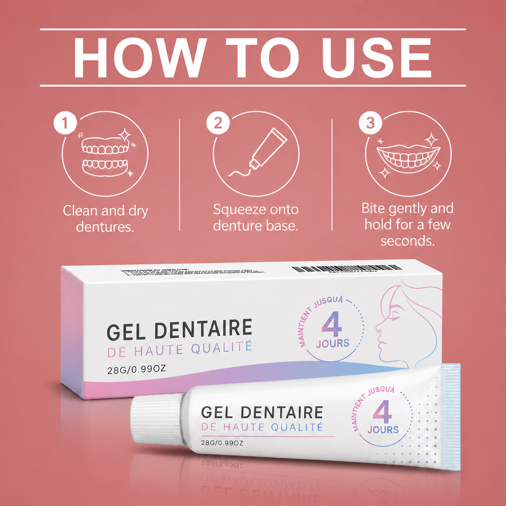 Denture Adhesive Cream – Secure Hold For Comfortable Daily Wear