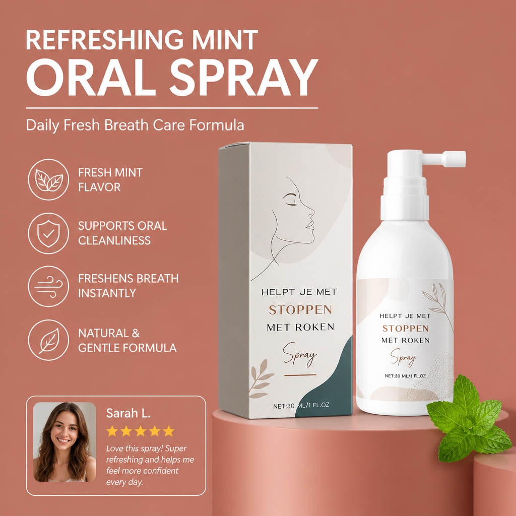 Refreshing Mint Oral Spray – Daily Fresh Breath Care Formula