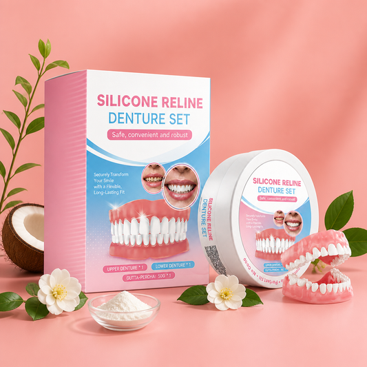 Silicone Flexible Denture Set – Comfortable Natural-Looking Smile Solution