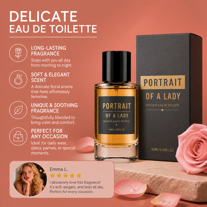 Delicate Rose Eau De Toilette – Soft Floral Fragrance For Everyday Elegance