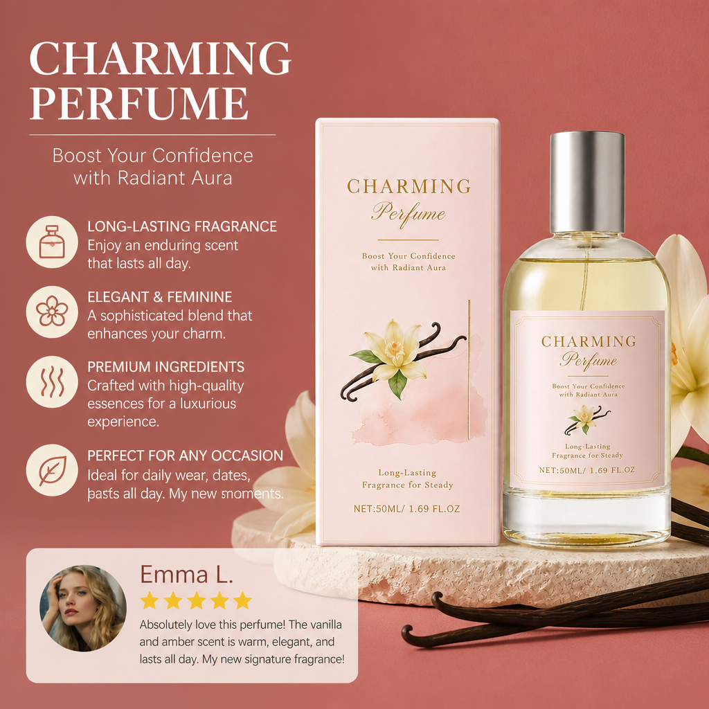 Elegant Vanilla Amber Perfume – Warm Fragrance For Everyday Sophistication