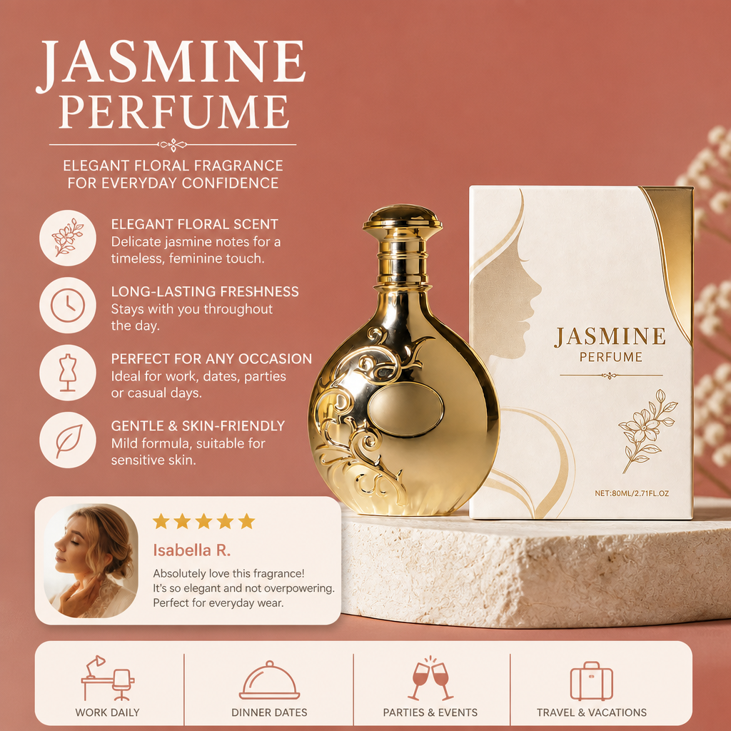 Jasmine Perfume – Elegant Floral Fragrance For Everyday Confidence