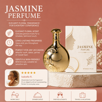 Jasmine Perfume – Elegant Floral Fragrance For Everyday Confidence