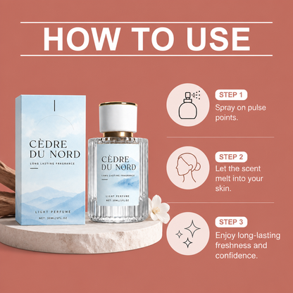 Cedrol Perfume Mist – Long-Lasting Fresh Scent With Elegant Aroma