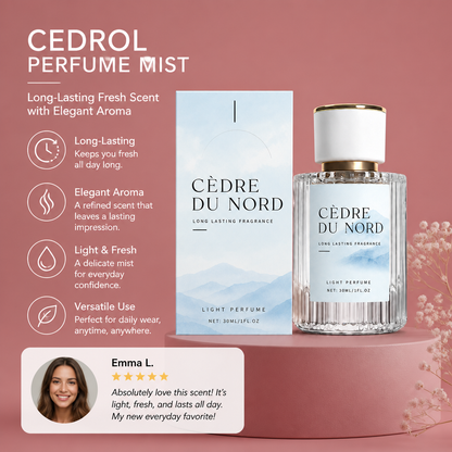 Cedrol Perfume Mist – Long-Lasting Fresh Scent With Elegant Aroma
