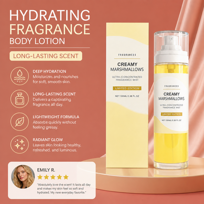 Hydrating Fragrance Body Lotion – Long-Lasting Scent & Soft Skin Feel