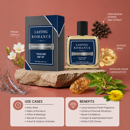 Pheromone-Enhanced Cologne – Long-Lasting Fresh Fragrance