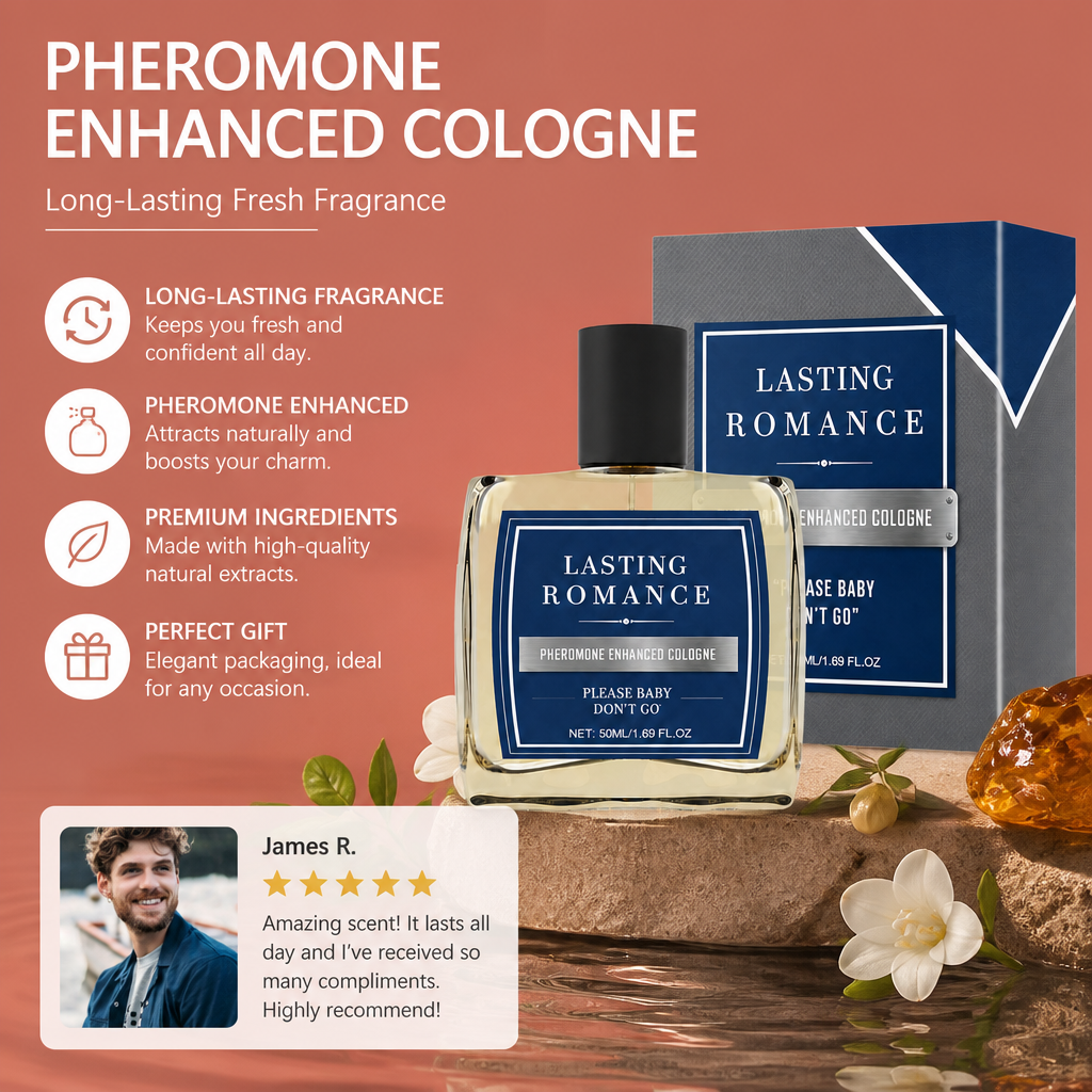Pheromone-Enhanced Cologne – Long-Lasting Fresh Fragrance