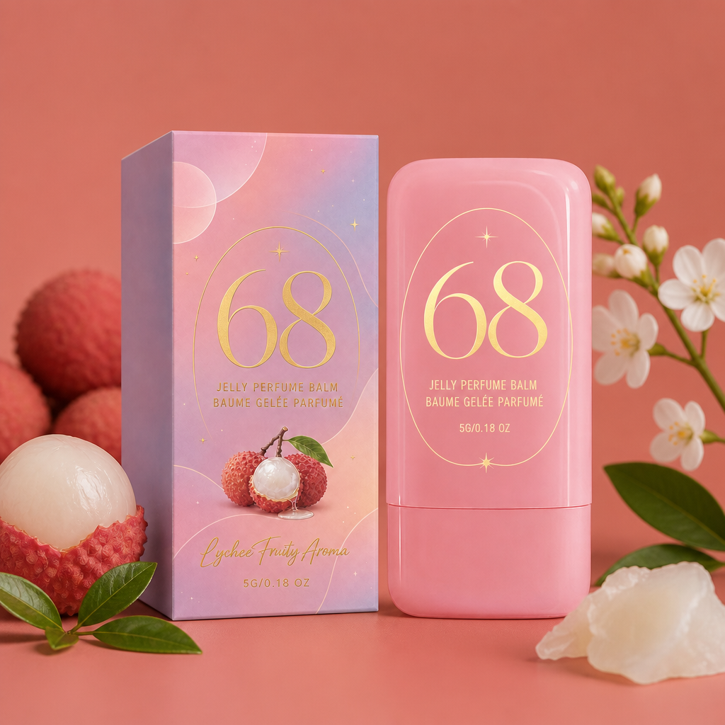 Lychee Solid Perfume Balm – Fresh Fruity Scent for On-the-Go Touch-Ups