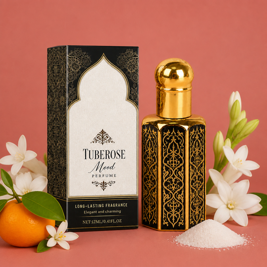 Tuberose Floral Perfume – Long-Lasting Fresh Elegant Everyday Fragrance