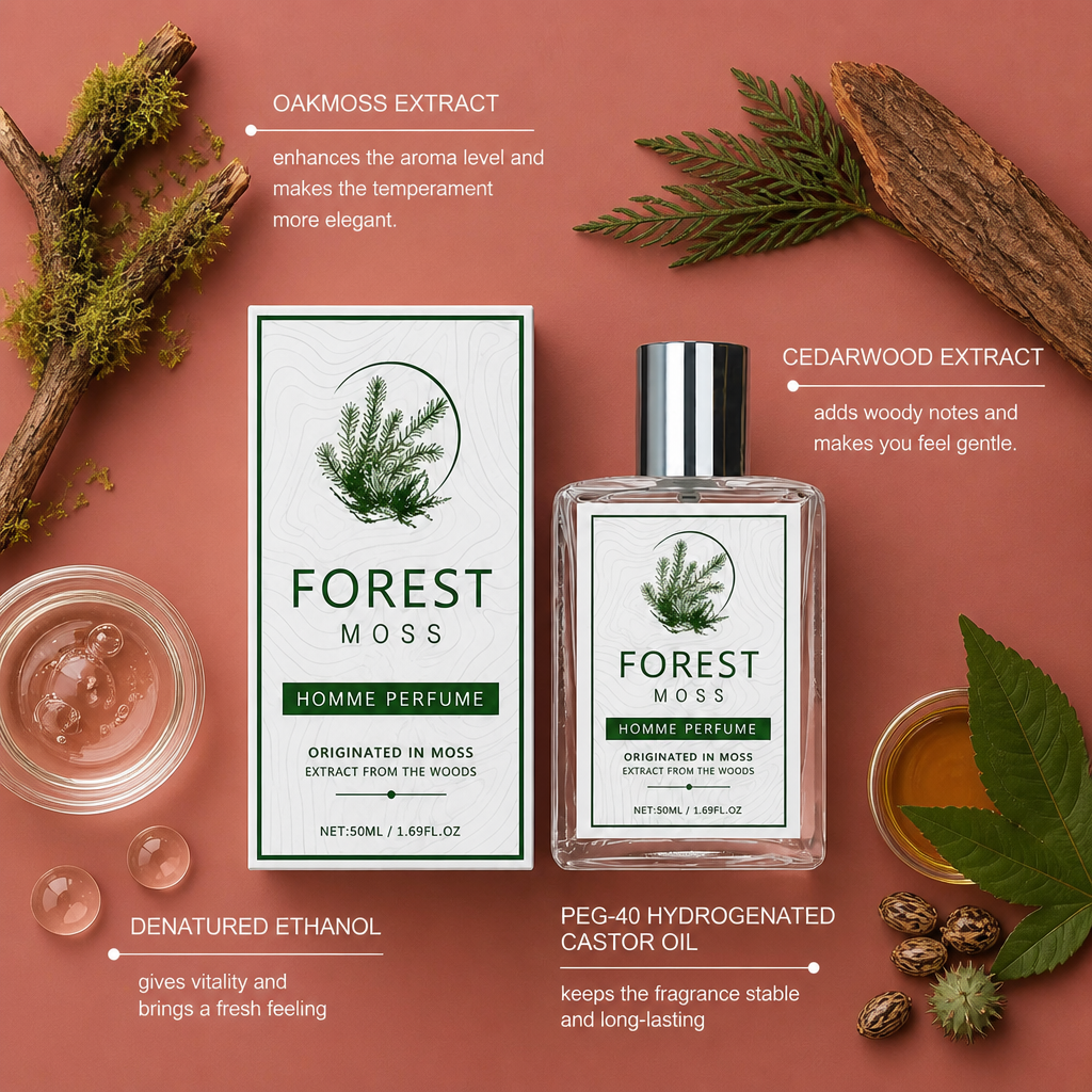 Forest Moss Eau de Parfum – Fresh Woody Fragrance with Lasting Elegance