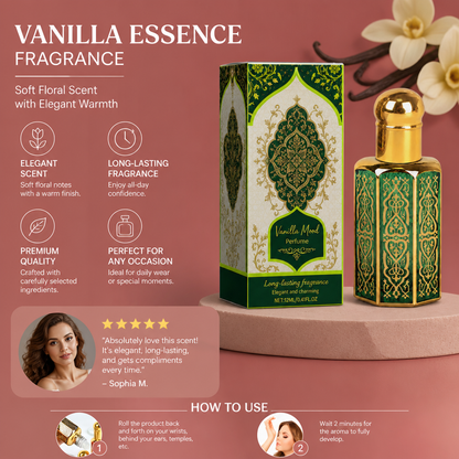 Vanilla Essence Fragrance – Soft Floral Scent With Elegant Warmth