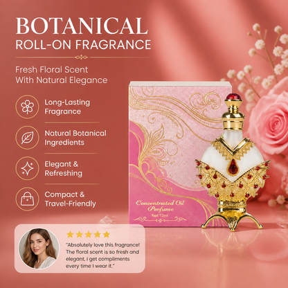 Botanical Roll-On Fragrance – Fresh Floral Scent With Natural Elegance