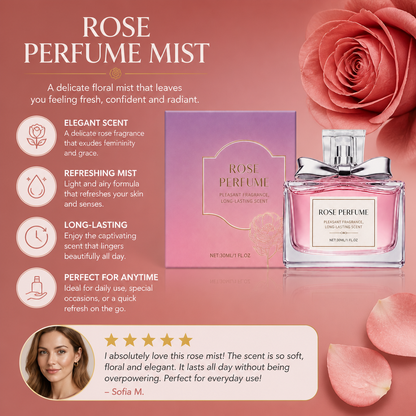 Rose Perfume Mist – Soft Floral Fragrance With Elegant Scent Notes