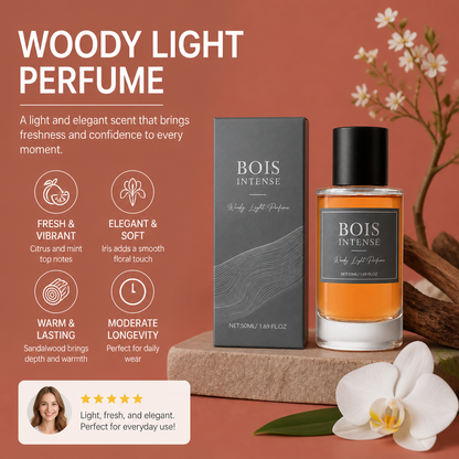 Woody Light Perfume – Fresh Citrus And Sandalwood Fragrance
