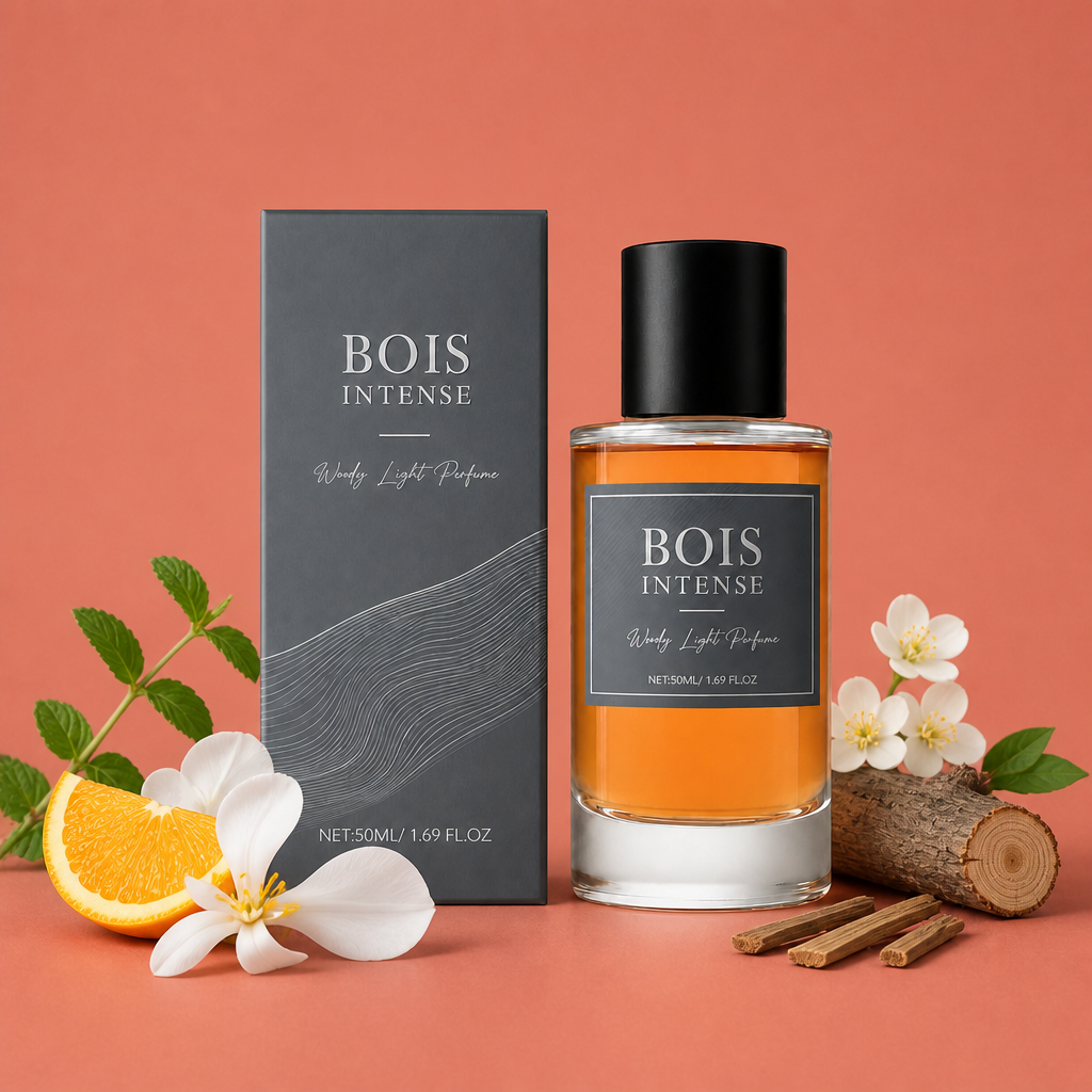 Woody Light Perfume – Fresh Citrus And Sandalwood Fragrance