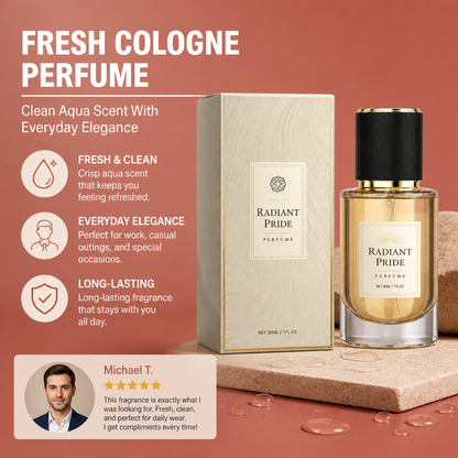 Fresh Cologne Perfume – Clean Aqua Scent With Everyday Elegance