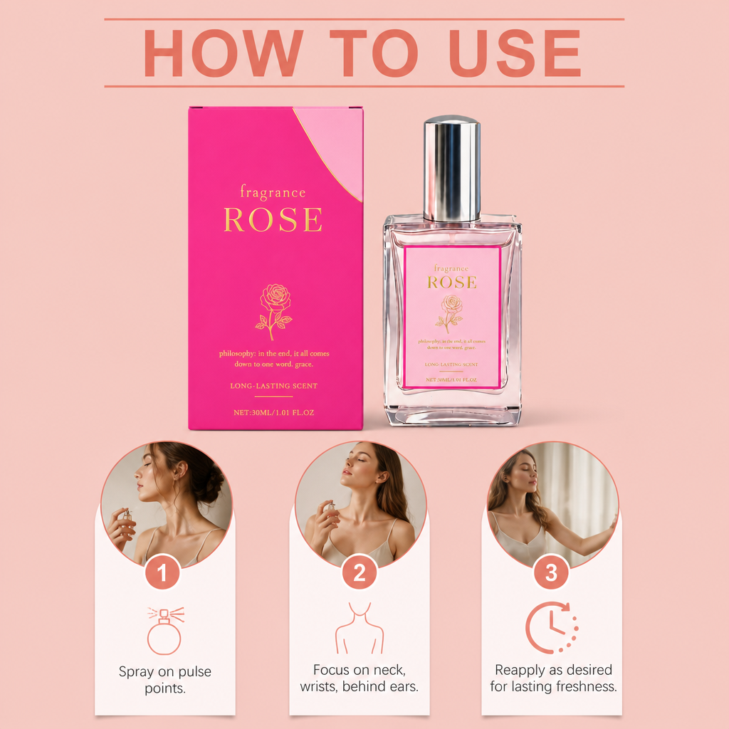 Rose Fragrance Perfume – Elegant Floral Scent For Everyday Confidence
