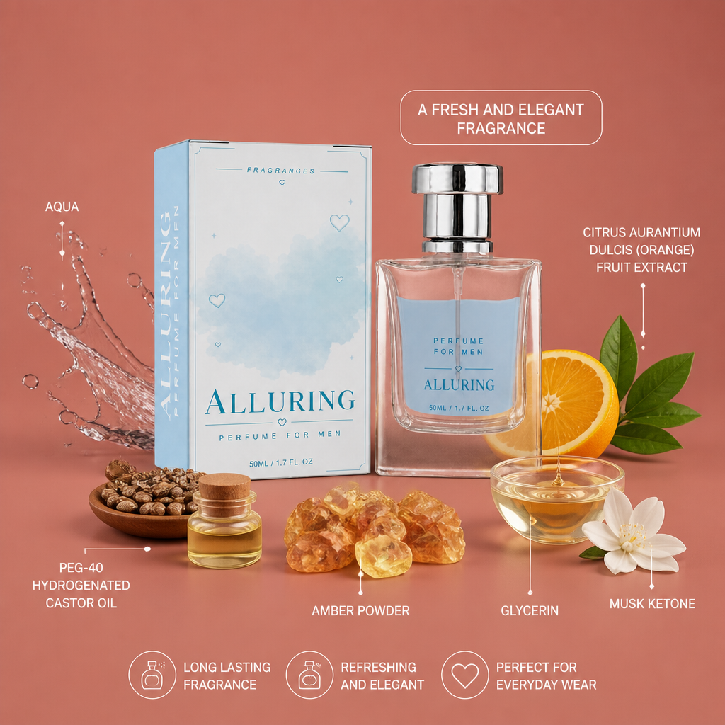Alluring Signature Fragrance Perfume – Elegant Scent For Everyday Wear
