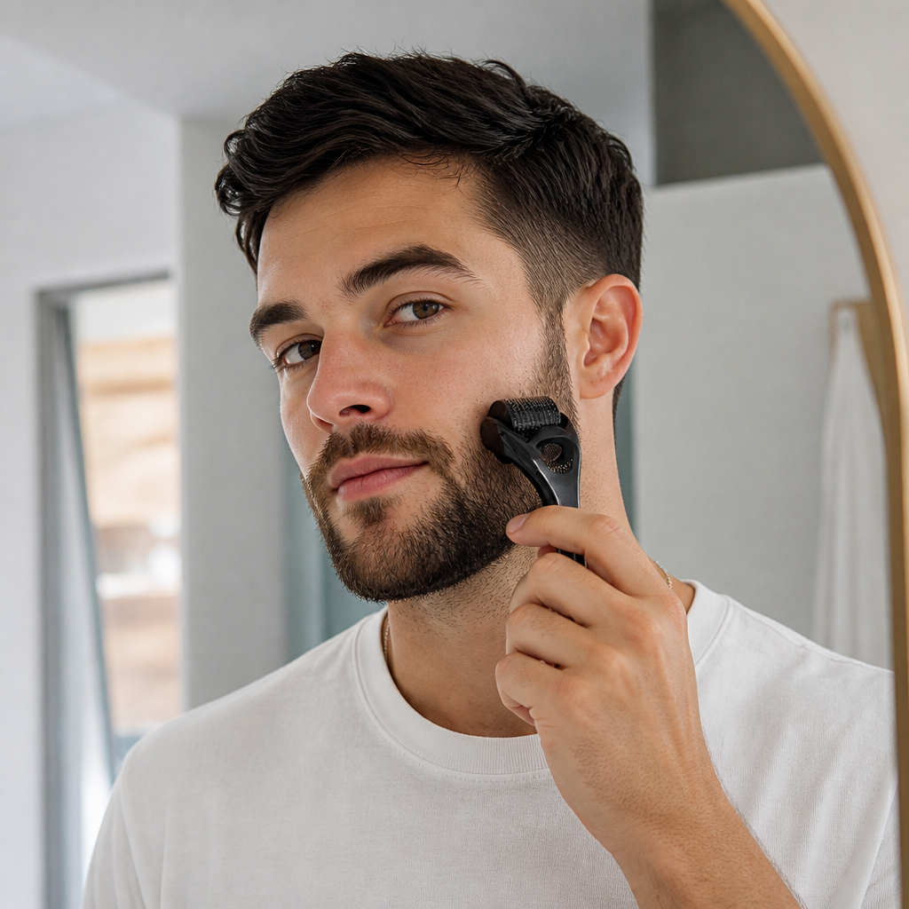 Beard Care Roller Kit – Grooming Tool For A Fuller-Looking Beard