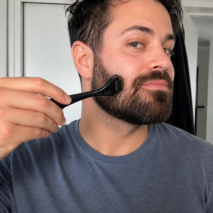 Beard Microneedle Roller – Grooming Tool For A Fuller Beard Look