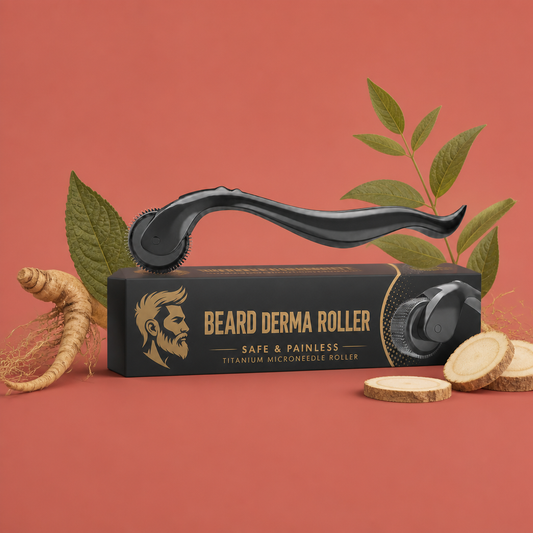 Beard Microneedle Roller – Grooming Tool For A Fuller Beard Look