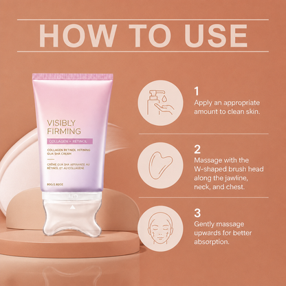 Collagen Retinol Gua Sha Cream – Firming Moisture For Smooth-Looking Skin