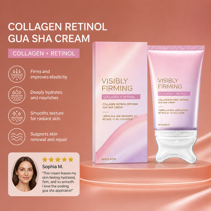 Collagen Retinol Gua Sha Cream – Firming Moisture For Smooth-Looking Skin