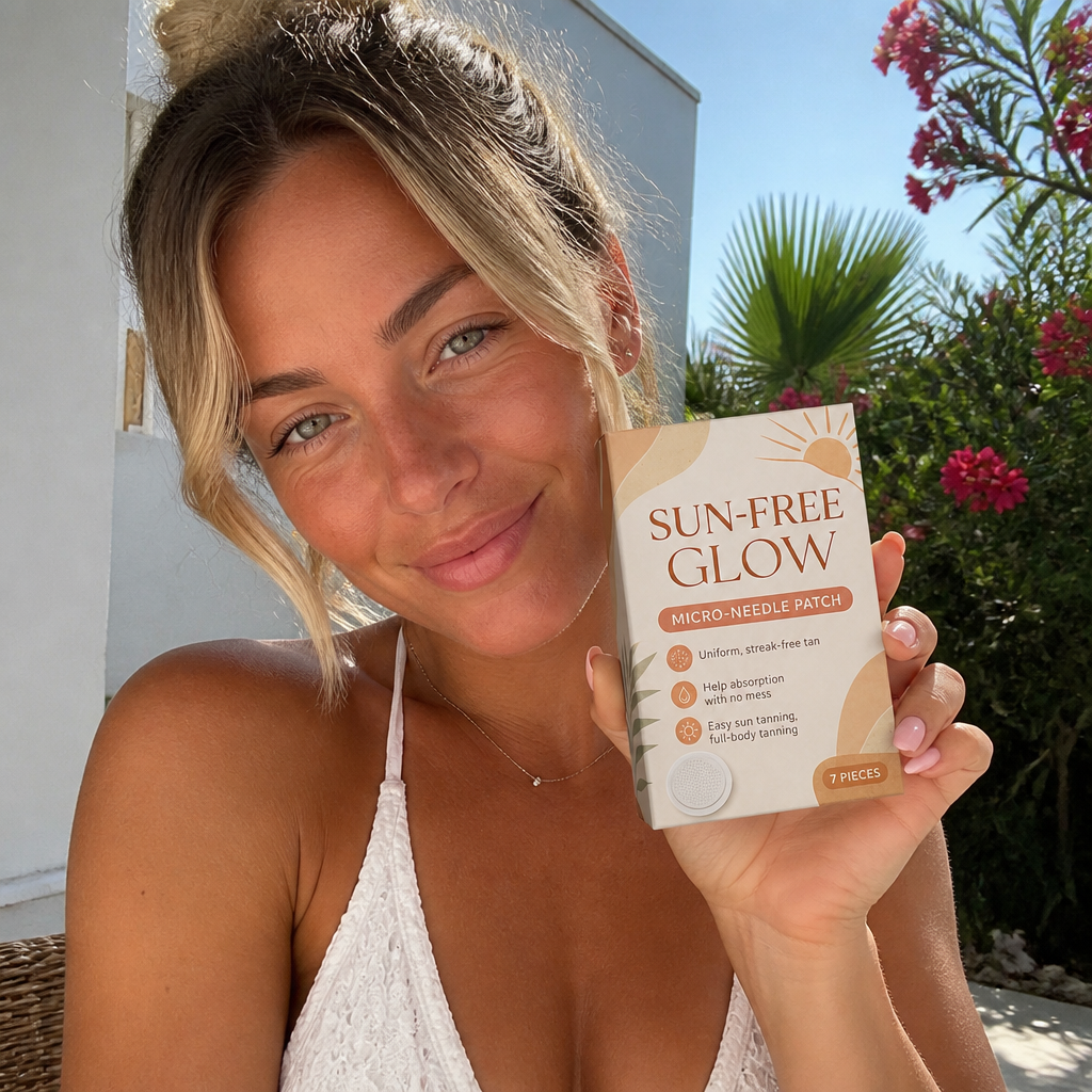 Self-Tanning Micro Needle Patch – Natural Bronze Glow With Hydration
