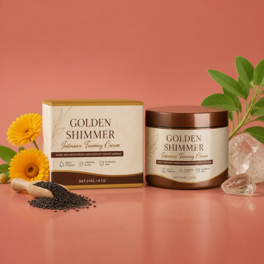 Golden Shimmer Self-Tanning Cream – Bronze Glow With Moisture Care