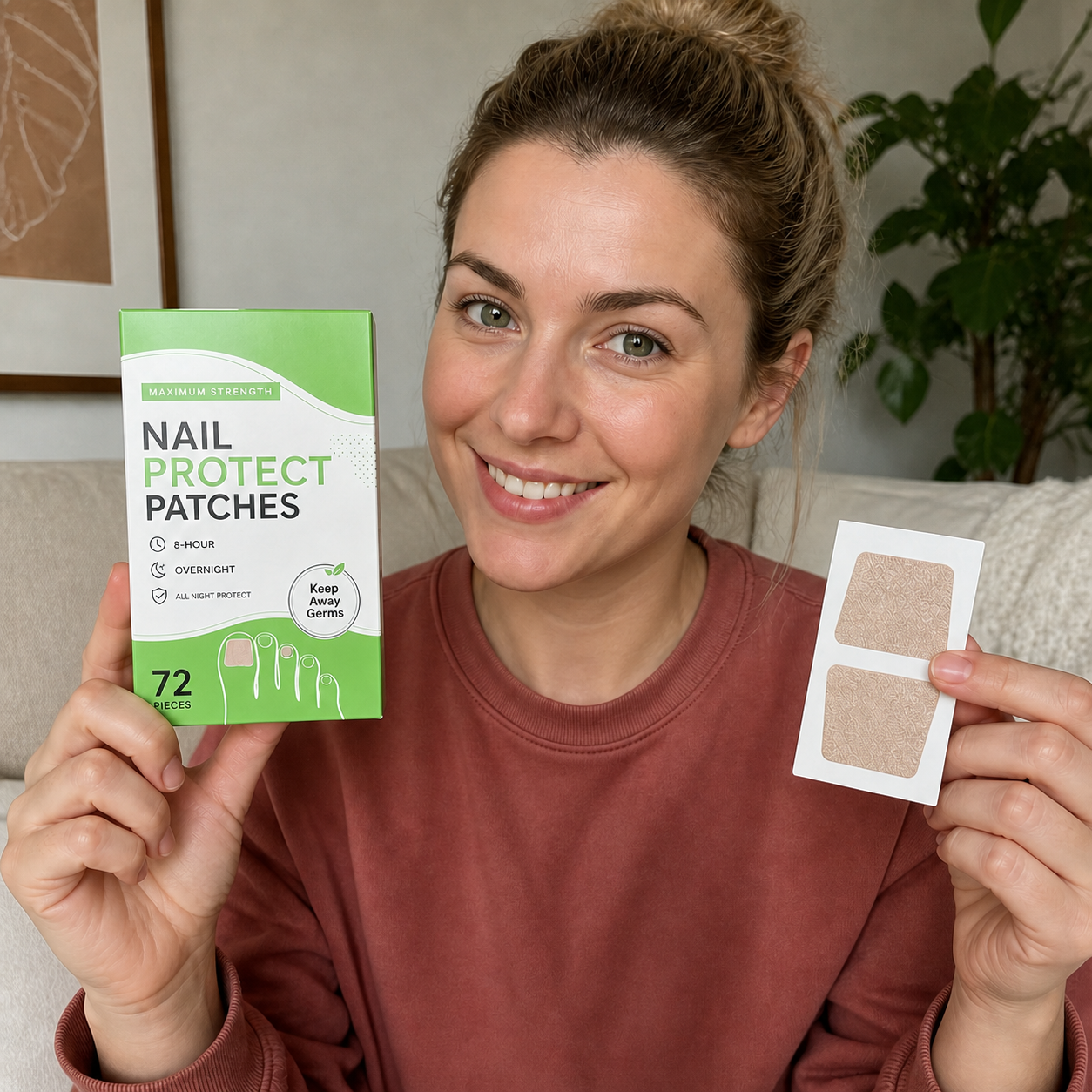 Toenail Care Patch – Nourishing Support For Smooth-Looking Nails