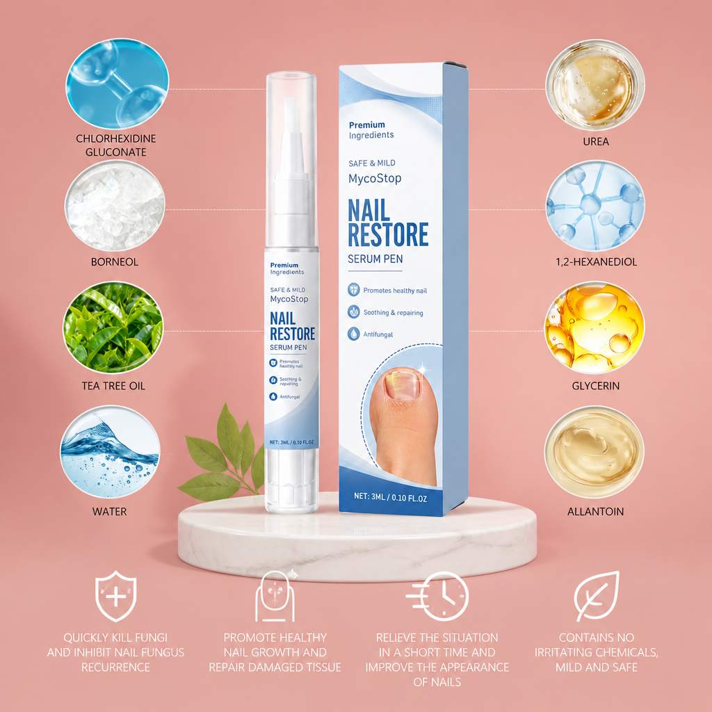 Nail Restore Serum Pen – Nourishing Care For Smooth-Looking Nails