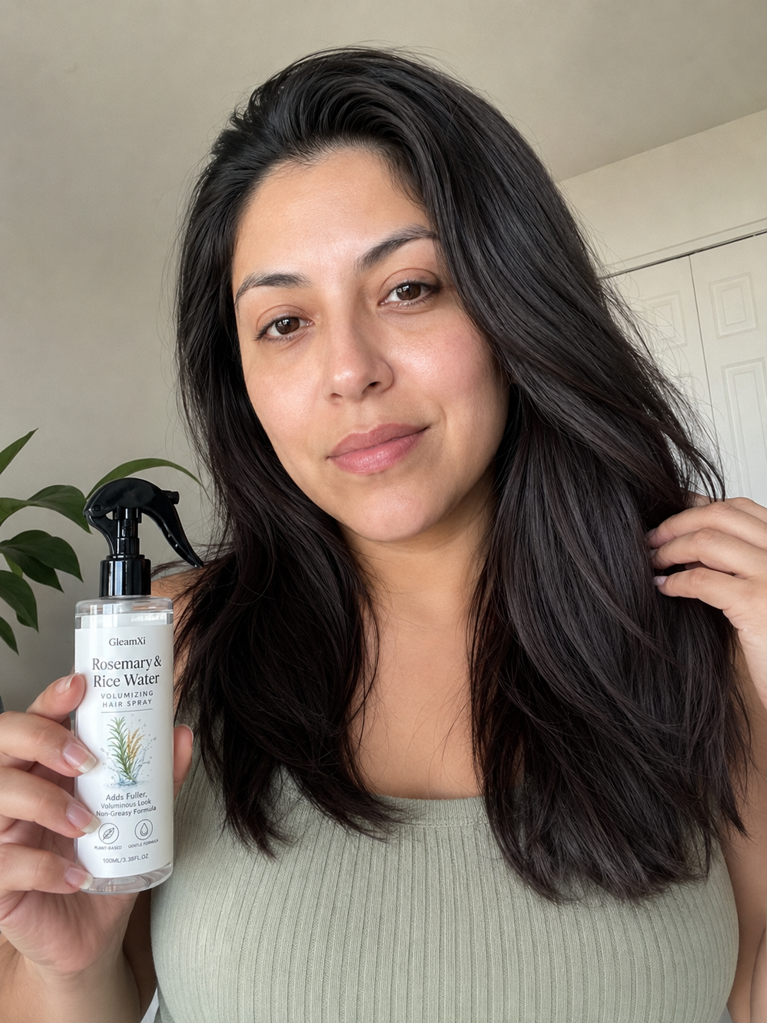 Beauty Britain customer using the featured product