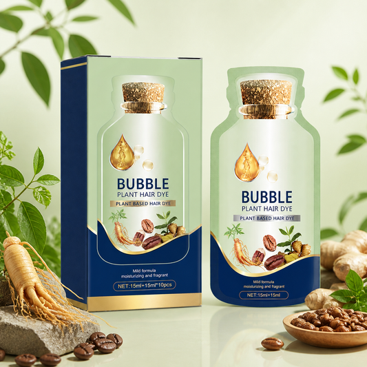 Botanical Bubble Hair Color Shampoo – Easy Gray Coverage & Soft Shine