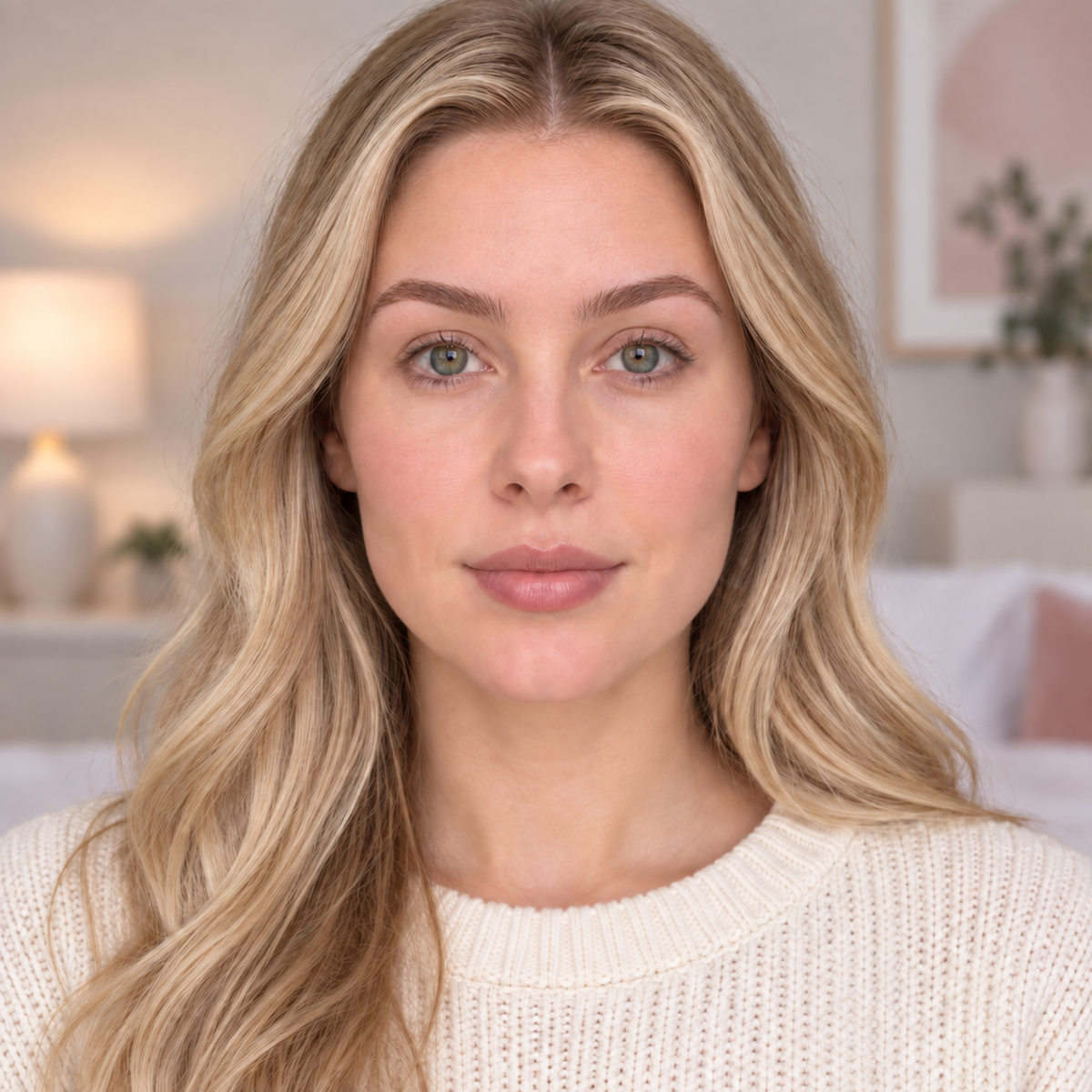 Eyebrows after trimming