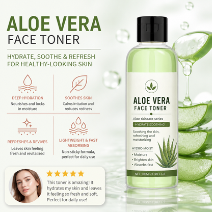 Aloe Vera Hydrating Face Gel – Soothing Moisture for Soft, Fresh Skin