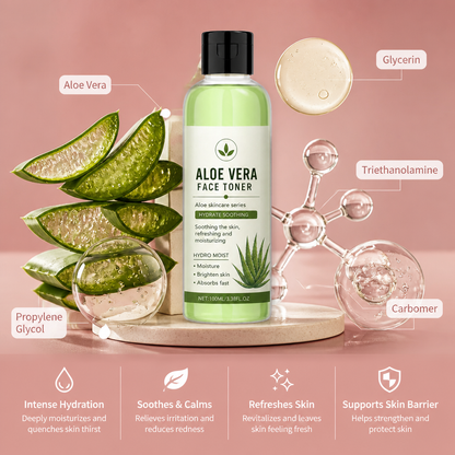 Aloe Vera Hydrating Face Gel – Soothing Moisture for Soft, Fresh Skin