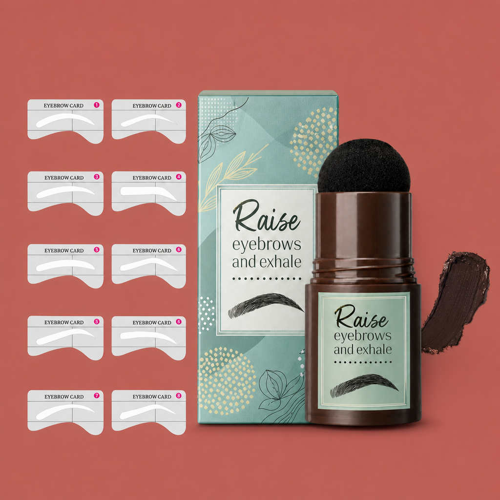 Eyebrow Stamp Kit – Create Natural Defined Brows With Easy Application