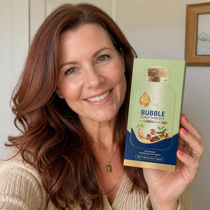 Botanical Bubble Hair Color Shampoo – Easy Gray Coverage & Soft Shine