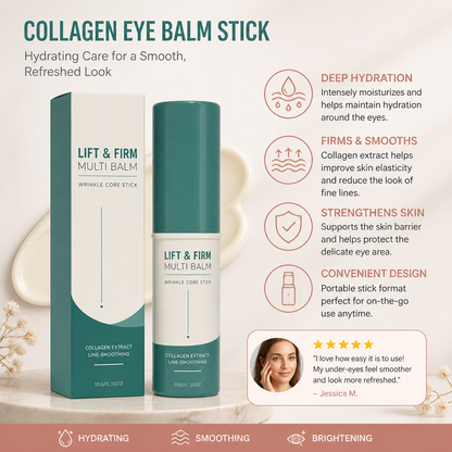 Collagen Eye Balm Stick – Hydrating Care for a Smooth, Refreshed Look