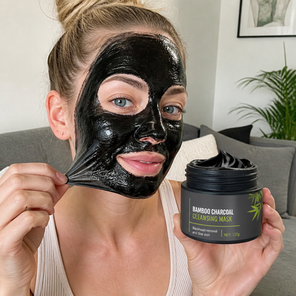 Bamboo Charcoal Peel-Off Mask – Deep Cleansing for Clear, Smooth Skin