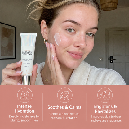 Hydrating Face & Eye Cream with Hyaluronic Acid & Centella
