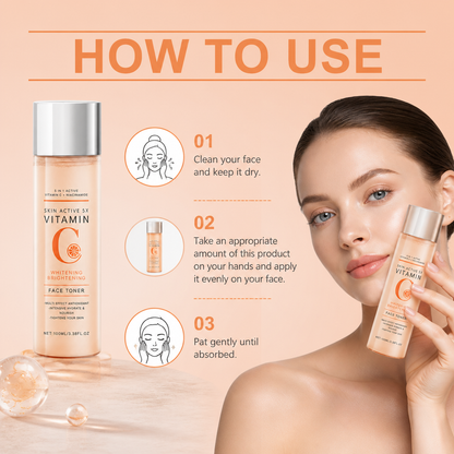 Vitamin C Brightening Face Toner – Hydrating Glow & Daily Radiance