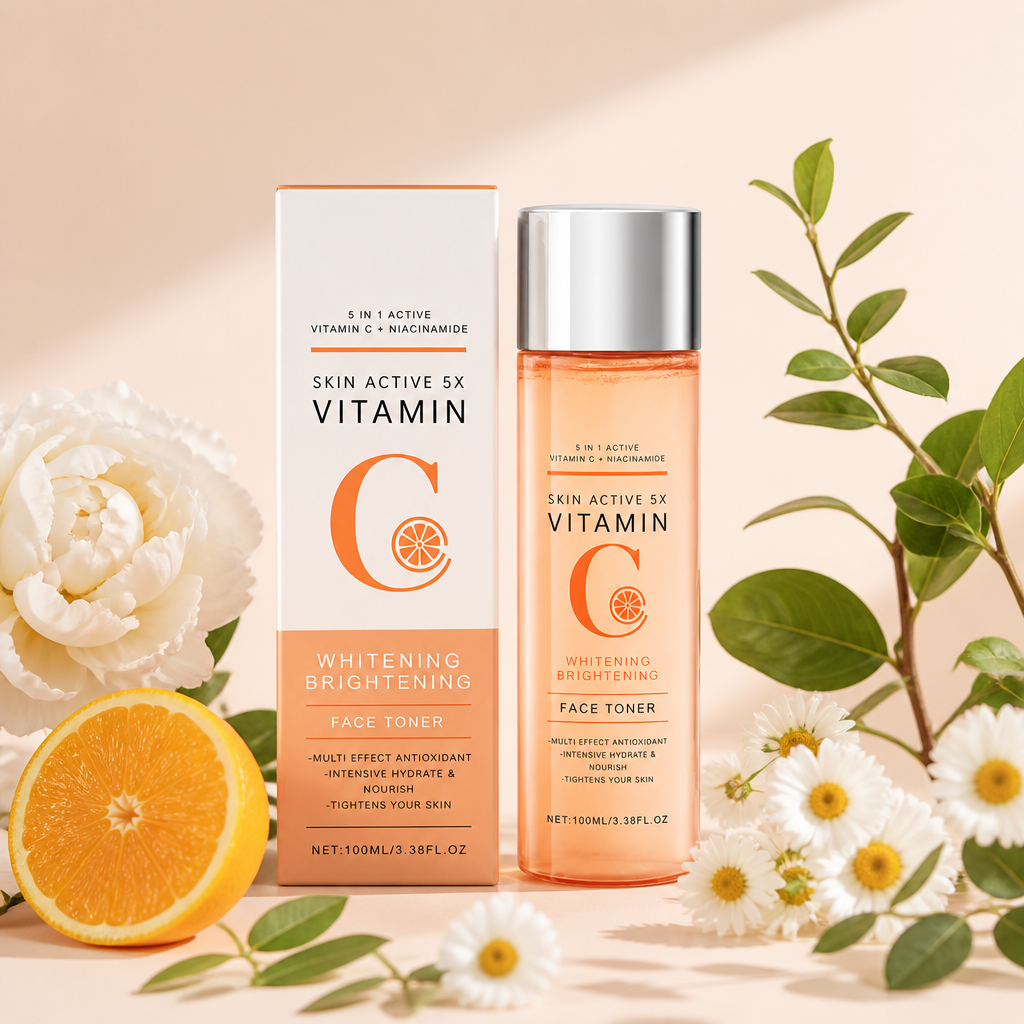 Vitamin C Brightening Face Toner – Hydrating Glow & Daily Radiance