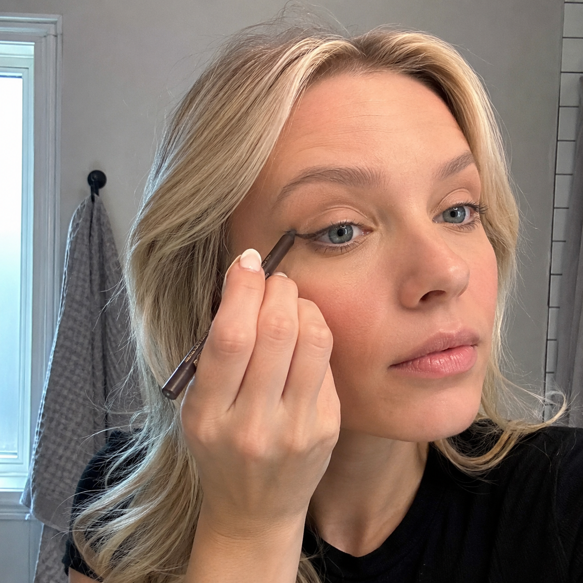 Beauty Britain customer using the featured product