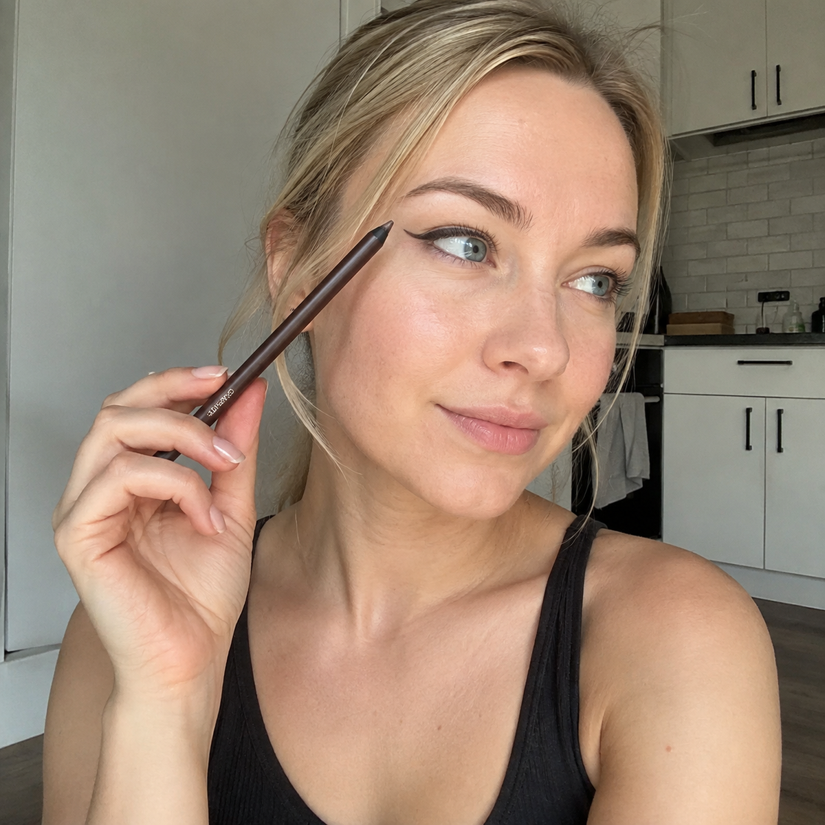 Beauty Britain customer using the featured product