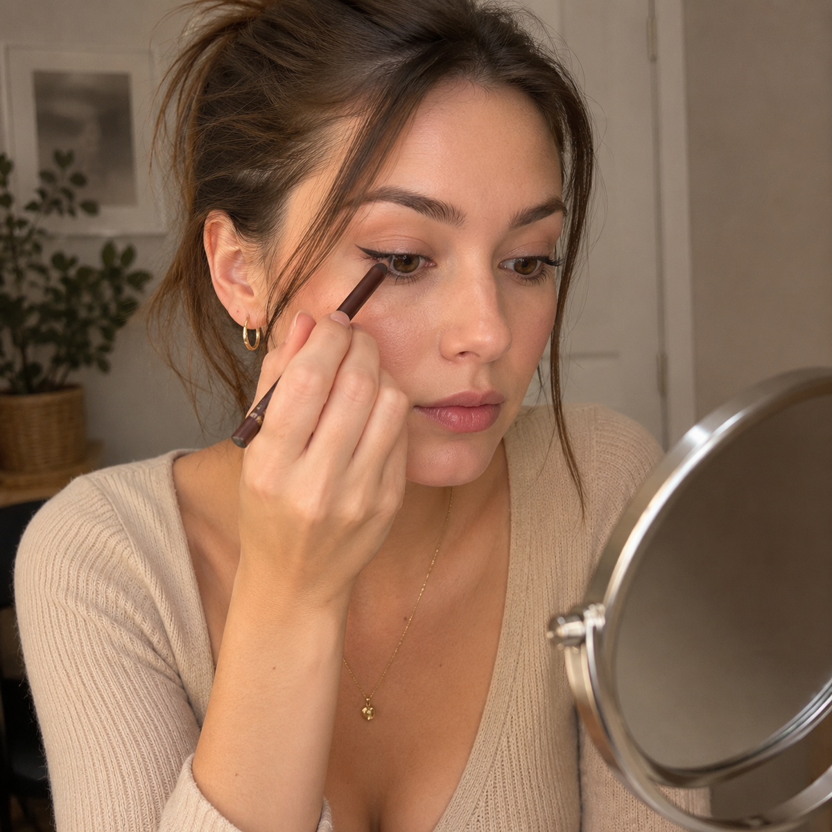 Beauty Britain customer using the featured product